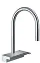 Hansgrohe-HG-Spueltischmischer-170-Aquno-Select-M81-Ausziehbrause-3jet-sBox-chrom-73831000 gallery number 1